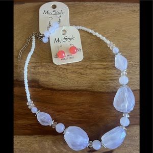 NEW Mixed Lot - Costume Jewelry Earrings & Necklace